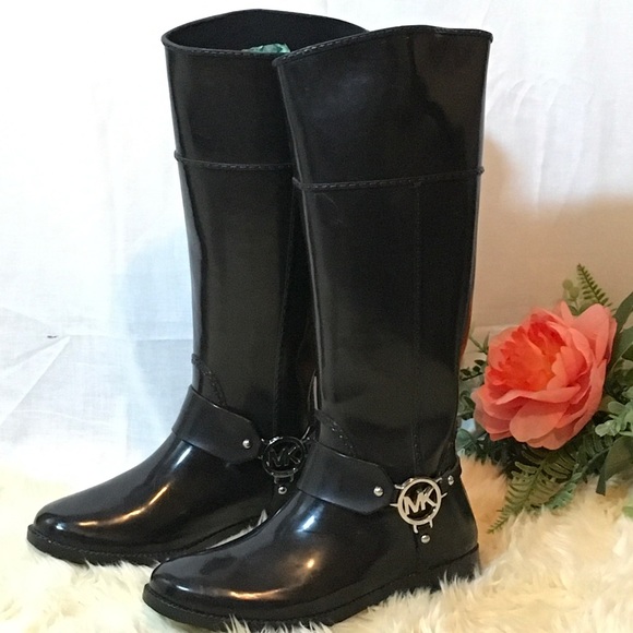 Michael Kors Shoes - Michael Kors Brand New Rain Boots Solid Black